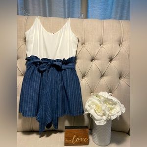 Alter'd State Paper Bag Romper Size Small (fits XS)